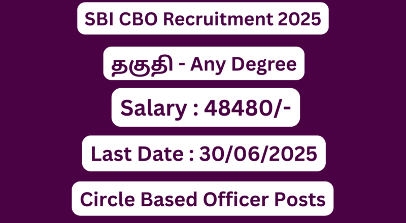 SBI CBO Recruitment 2025 | Apply For 2964 Vacancies | Apply Jobs Now